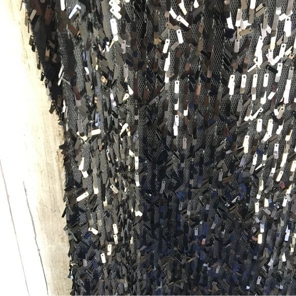 Lane Bryant Black Long Sequin Tank - Picture 5 of 5